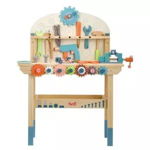어린이 원목 조립 공구놀이 연장 작업대