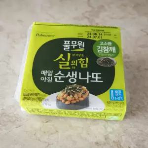 풀무원 김참깨 순생나또 43.5g 2개입