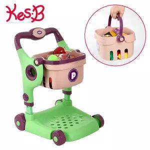 유아 쇼핑카트 마트놀이 장난감 높이조절