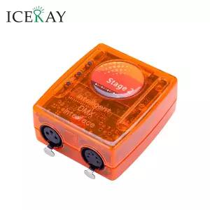 호환 스테이지 2FC 인터페이스 DVC4 USB DMX512 컨트롤러 1536 채널 스테이지 DJ KTV 파티 디스코 LED 조명