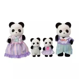 팬더가족인형 팔 다리 움직이는 유아용패션인형 역할놀이 아동패션인형
