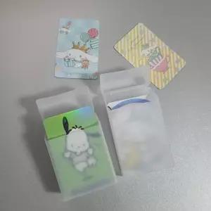 반투명 포카 케이스 플라스틱 포토카드 보관함 포토