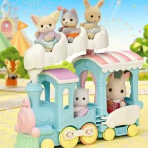 인형 실바니안 패밀리 사막여우 무지개구름 기차 피규어 장난감