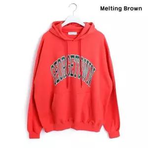 [멜팅브라운] 커플후드티 긴팔티 오버핏후드티 gv2 (9705080A)