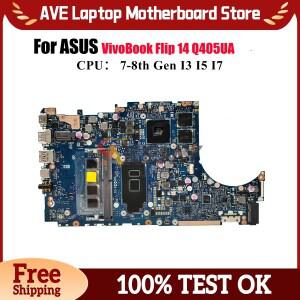 ASUS 14 TP410UAR VivoBook Flip Q405UA 메인보드용 노트북 마더보드 (I3 I5 I7 CPU 포함)