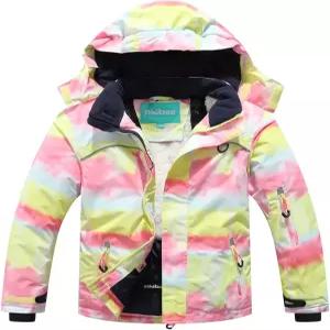 피비 걸스 방수 방풍 아웃도어 따뜻한 스노보드 스키 재킷