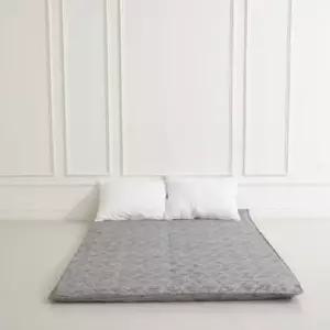 바닥요매트 더크린 퀸2인용(요커버/요솜) 그레이 요깔개