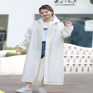 여성용 전신 방수 우의 성인용 전동자전거 겸용 두꺼운 우비