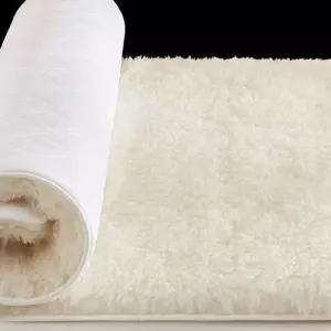 두꺼운 호주산 매트리스 80x90cm 양털 토퍼 패드 침대 매트 싱글 화이트
