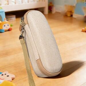 호환 브라운 IRT6520 귀 온도계 하드 EVA 보관 가방 휴대용 보호 상자 고막 여행용