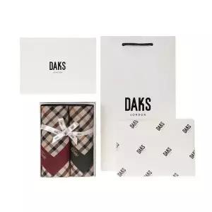 갤러리아 [닥스] 기본체크 손수건 2매세트 (D) 1번