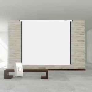 벽 천장 설치 겸용 윤시네 전동형 자동 빔프로젝트 빔프로젝션 빔스크린 80인치 100인치 120인치