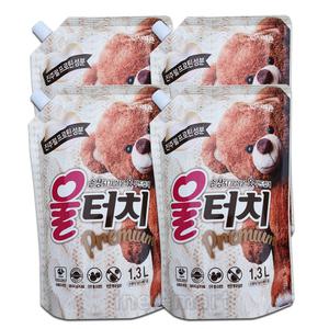 [피죤]울터치 중성세제 리필 1300ml x 4개