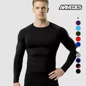 아르메데스 사계절 크로스핏 언더레이어 라운드 상의 AR-66