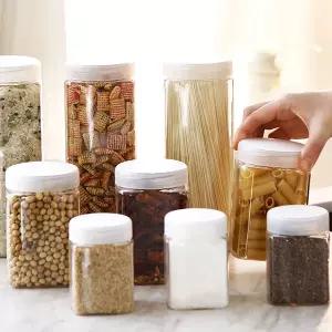 냉장고 냉동실 원형, 사각 보관용기 / 냉동실 보관 / 수납용기 / 양념통