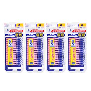 잭스 치간칫솔 0단계(ssss)15p X 4개 0.6mm   /치실/치석제거/치아관리