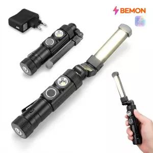 접이식 다용도 멀티 작업등 LED 충전식 손전등 후레쉬 자동차정비 랜턴 캠핑조명