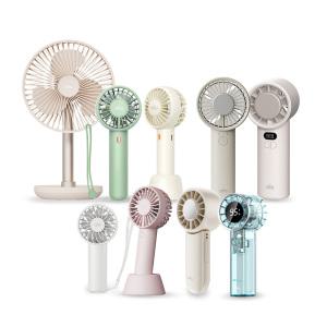 알로코리아 휴대용 미니 탁상용 캠핑용 선풍기 손풍기 손선풍기 터보 냉각팬 에어컨 무선 소형 핸디 여행용 USB
