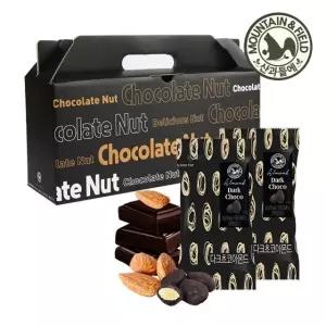 [산과들에] 다크초콜릿 아몬드 20봉 선물세트