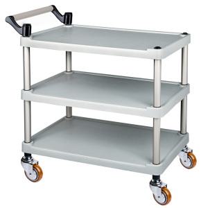 신형 플라스틱 서빙카트 3단 특대 업소용 식당 주방 운반 카트 웨건