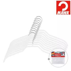 독일 정품 마와 옷걸이 실루엣 41F 화이트 10개입+연결고리