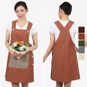 MP05 예쁜앞치마 카페 요양보호사 어린이집 꽃집 유치원