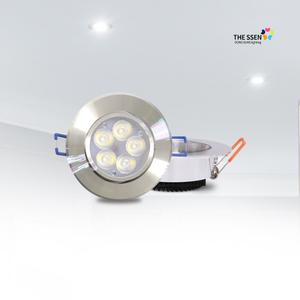 매립 매입형 등기구 LED다운라이트 / 더쎈 3인치 5W_크롬