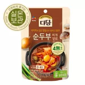 [CJ](의정부점) 다담 순두부찌개양념(실온) 130g