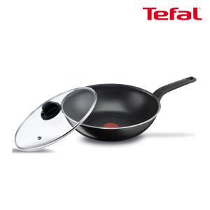 테팔 심플리클린 웍 28cm+정품유리뚜껑