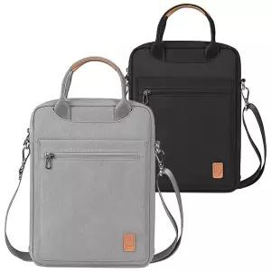 WIWU 스트랩 나일론 방수 손잡이 보호 수납 11인치 12인치 태블릿 노트북 가방 파우치