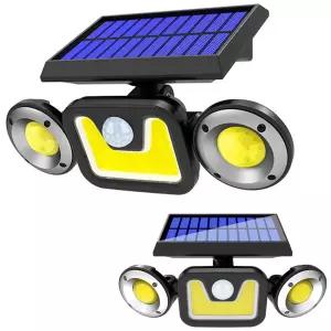 몬스터파워 태양열센서등 태양광 COB LED 벽부등 실외 전등 야외조명 정원등 대륙의실수