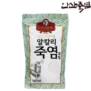 인산가 4회 알칼리죽염 1kg 미세과립 인산죽염