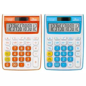 모닝글로리 계산기 ECD-802 컬러계산기 사무용 회계용 매장용