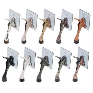 원터치말굽 접착식말굽 접착판 스티커 무타공 말발굽 스토퍼 현관문고정 닫힘방지 붙이는도어스토퍼