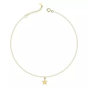 [메리그린]14K GOLD 해피니스 별 체인 발찌