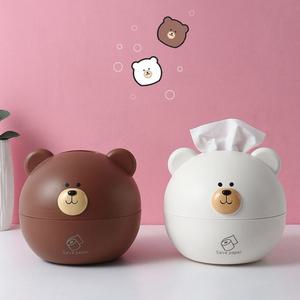 두루마리 휴지케이스 곰돌이 화장지케이스 휴지보관함 PP소재