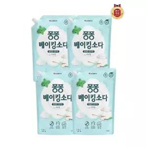 퐁퐁 베이킹소다 리필 1.2L x 4개