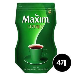 맥심 디카페인리필 170g x 4개