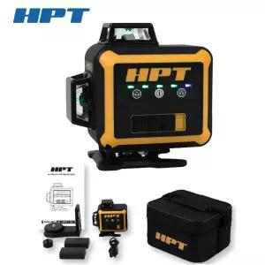 신형 HPT 미니 4D 그린 레이저 레벨기 HL-4MG 배터리 2개 메모리 기능 C타입 충전