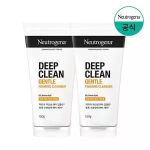 [뉴트로지나]뉴트로지나 딥클린 젠틀 포밍 클렌저 150g x2