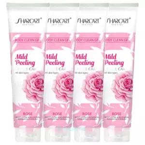 샤카트 페이스 바디 필링젤 로즈 310ml 4개/N