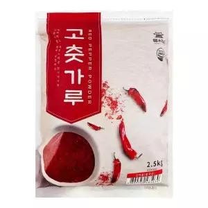 류씨네 김치용 고춧가루 수입 2.5kg