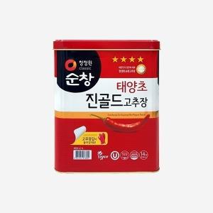 청정원 순창 태양초 진골드 고추장 14kg
