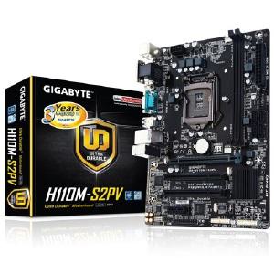 GIGABYTE GA-H110M-S2PV 중고 자체무상 1개월 IO실드 포함