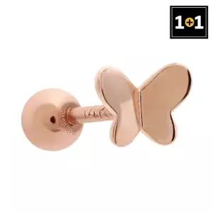 [미니아트] 1+1 14K 골드필드 핀 나비 피어싱 (한쪽판매)