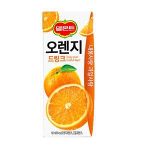 델몬트 오렌지드링크 190ml 32팩