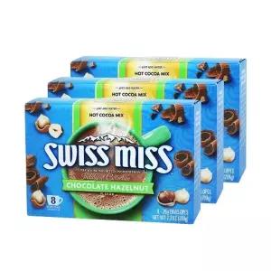 스위스미스 코코아 초콜릿 헤이즐넛 프레이버 208g x 3개