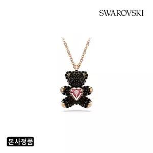 [스와로브스키](강남점)[본사정품/쇼핑백증정] Teddy Heart 블랙 목걸이 5693623