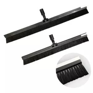 라이노 대형 갈퀴비 갈퀴 긴 빗자루 각도조절 먼지 바닥 청소 공사 철거 주차장 공장