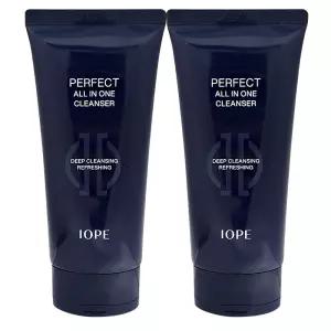 아이오페 맨 퍼펙트 클린 올인원 클렌저 남성 폼클렌징 클렌징폼 125ml 2개